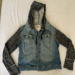 Jean jacket sweatshirt!!!